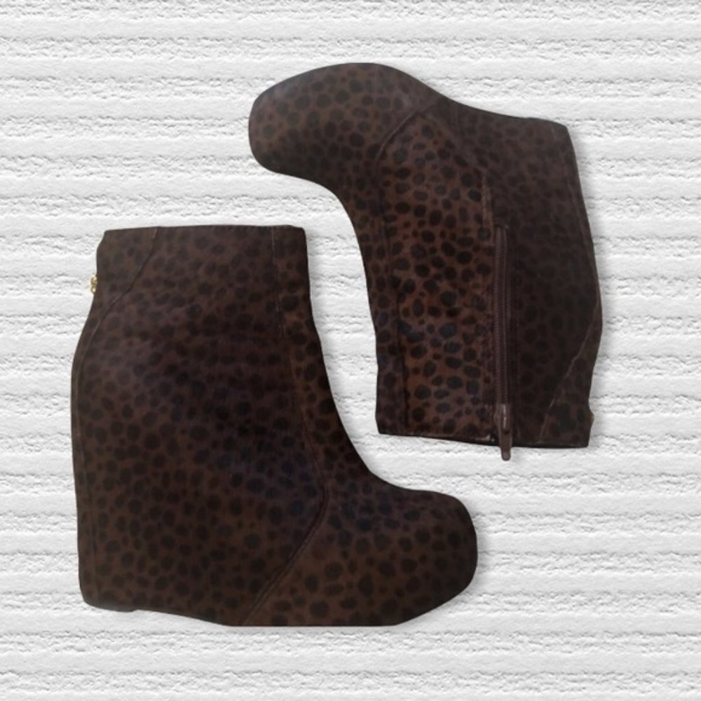 JEFFREY CAMPBELL leopard booties